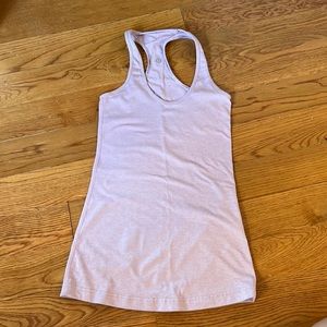 Lululemon Lilac Reversible Racerback Tank Top Size 2